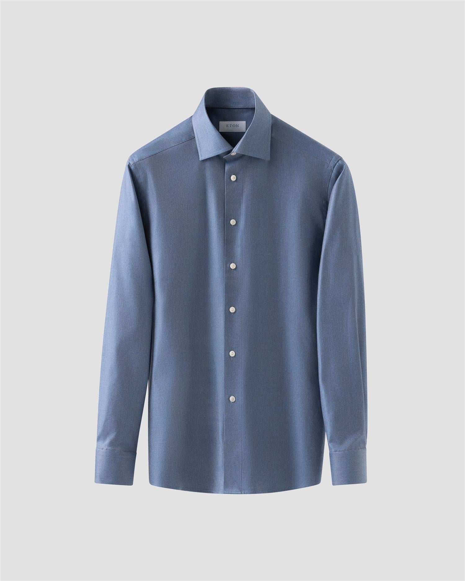 SOLID COTTON TENCEL LYOCELL CONTEMPORARY SHIRT  Shirt