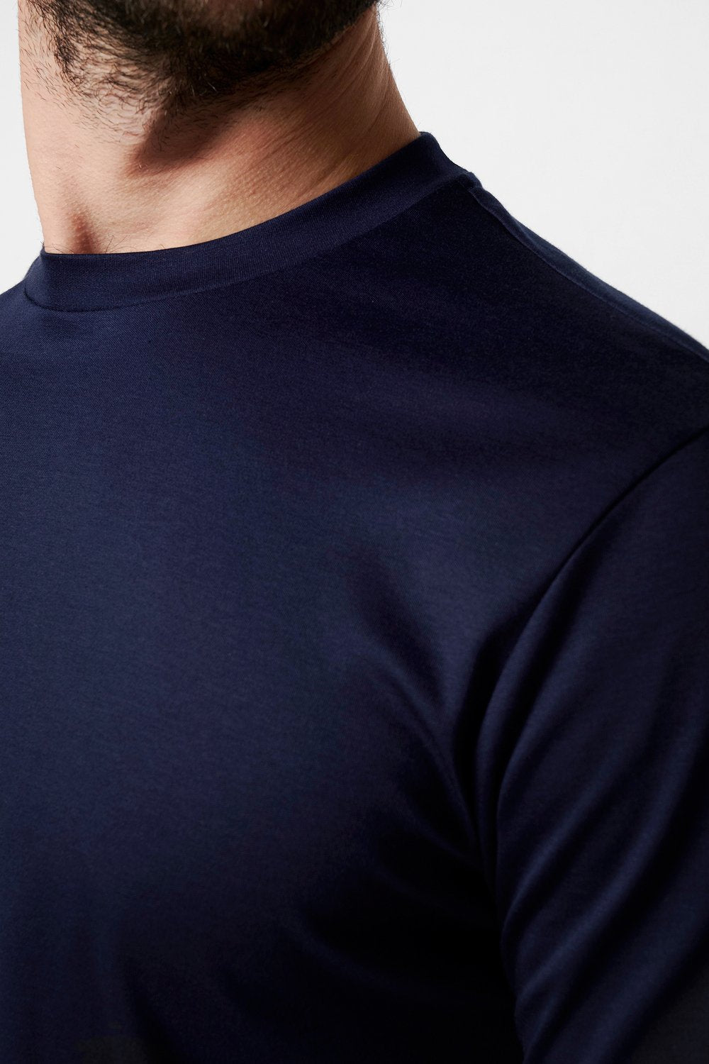 T-SHIRT ROUNDNECK 1/2 SOLID DARK NAVY