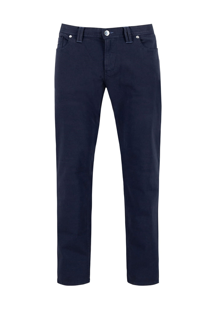 PIPE SUPERSTRETCH COLOURED DENIM NAVY