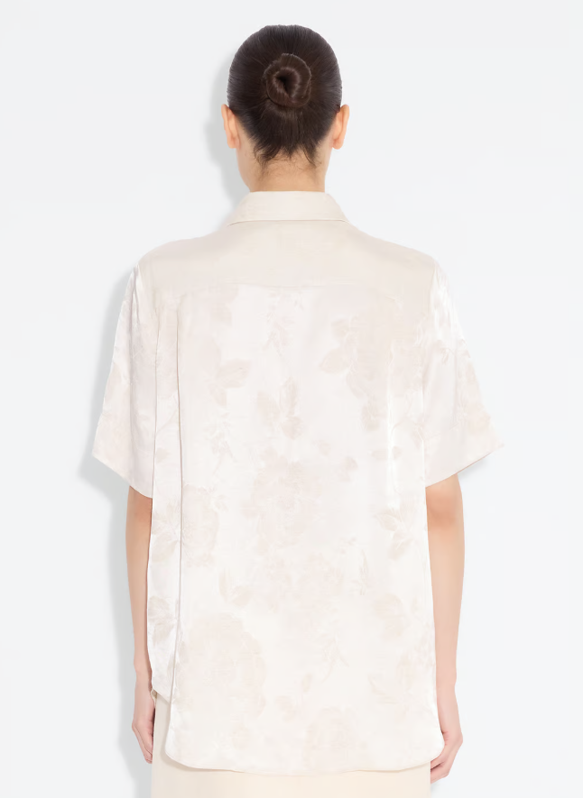 LUKA JACQUARD SHIRT-SAND