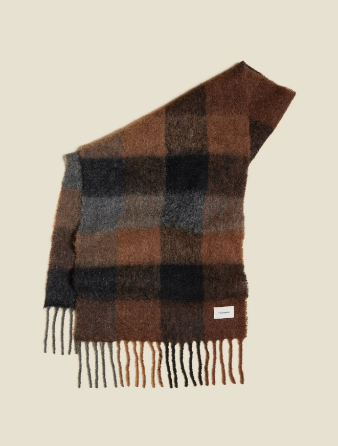 FRESIA  BROWN CHECK AW24