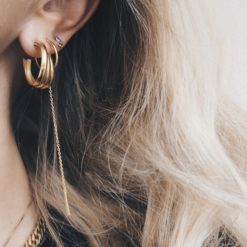 FACES, EARRING BACKS SILVER