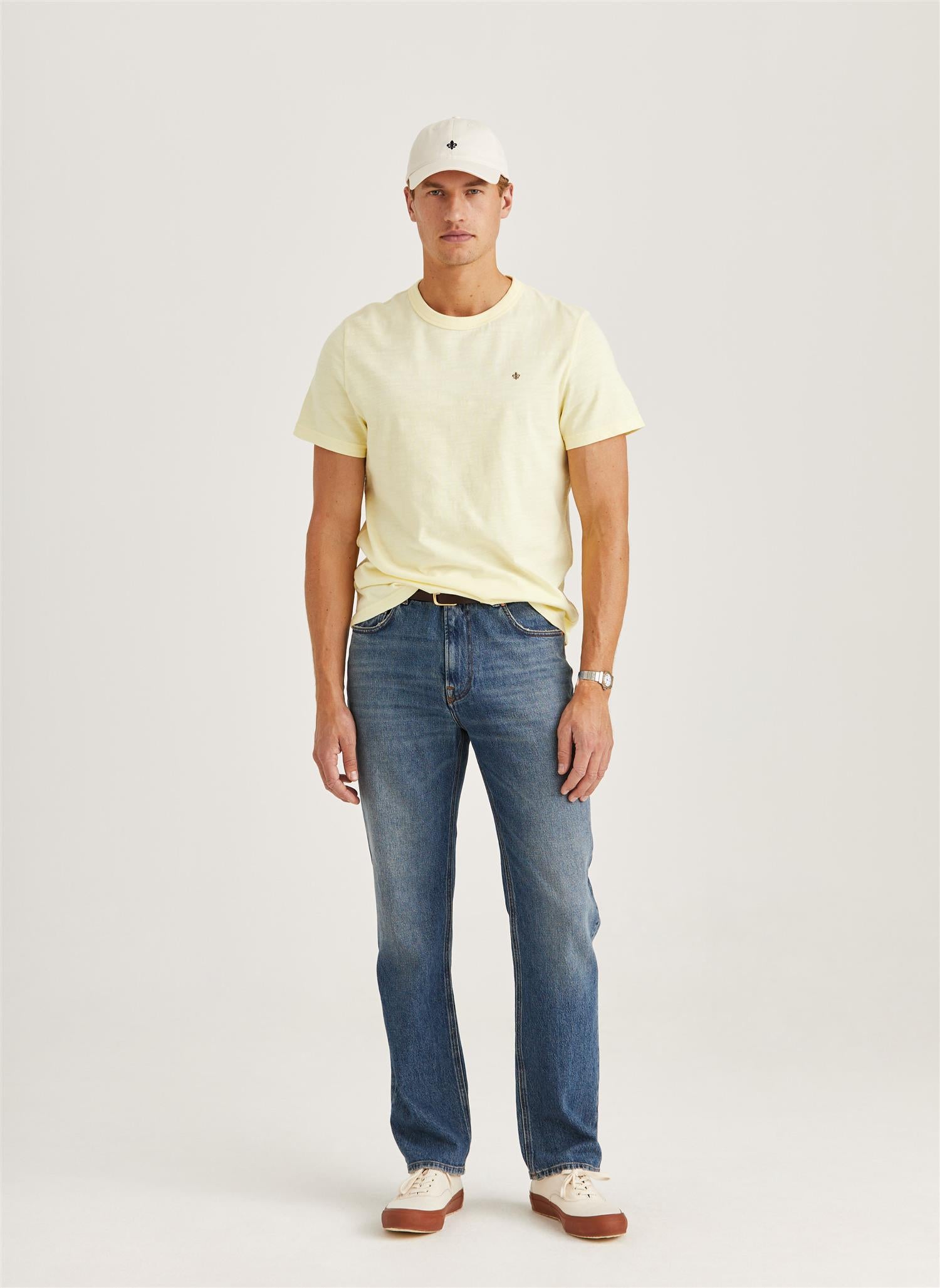 WATSON SLUB TEE YELLOW