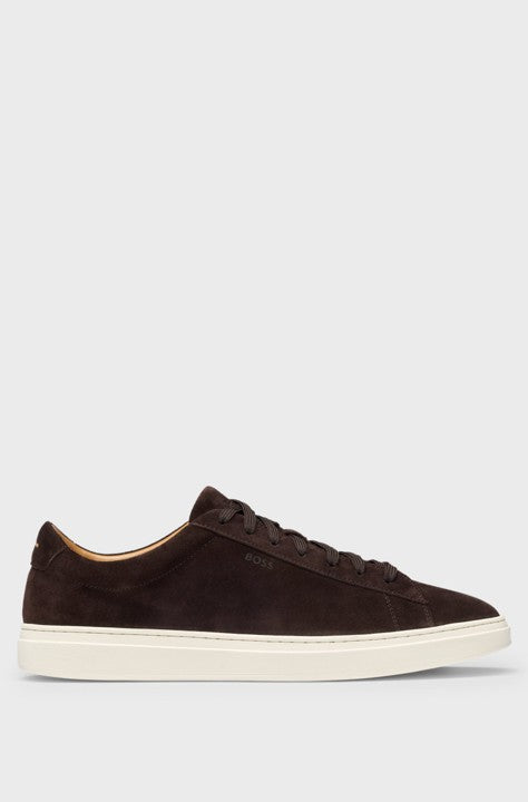 KIERAN SNEAKERS DARK BROWN SUEDE