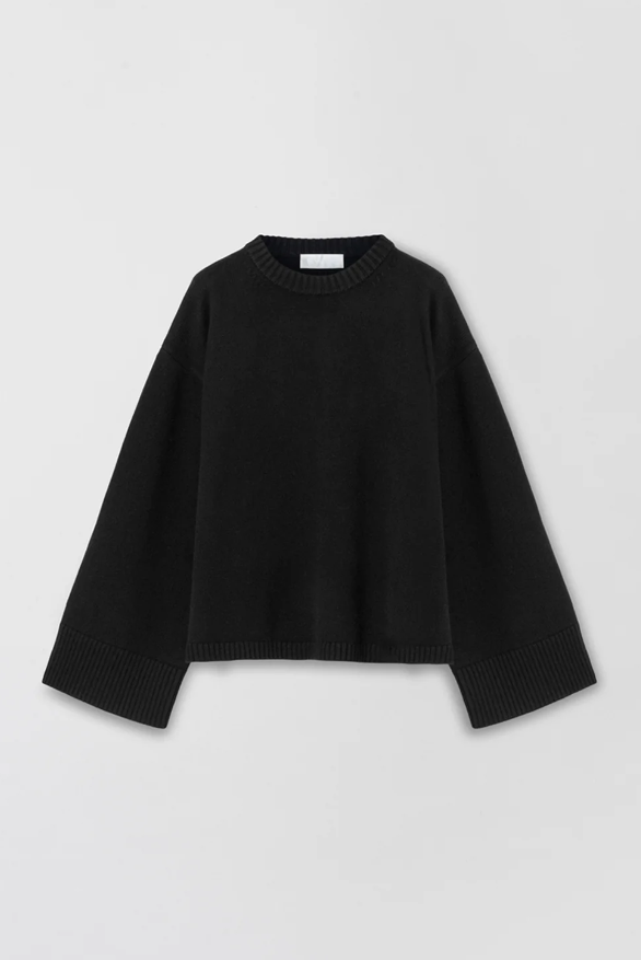 CAPE COD SWEATER JET BLACK