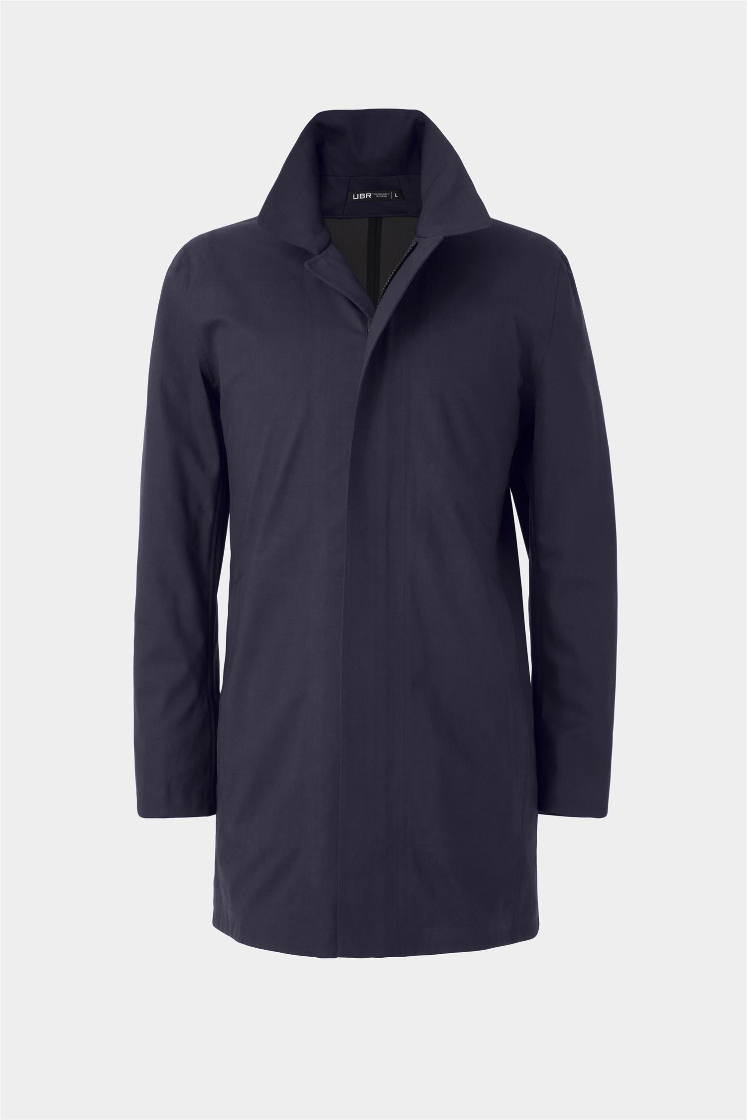 SKY FALL COAT SAVILE NAVY WOOL