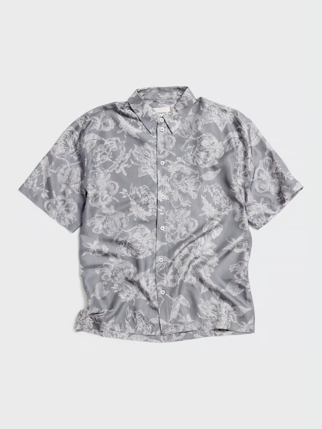 PERRY GREY MIX PRINT SHIRT