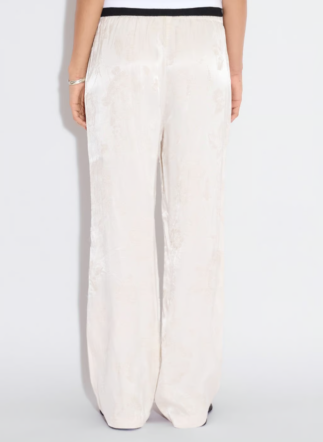 LUKA JACQUARD TROUSER-SAND