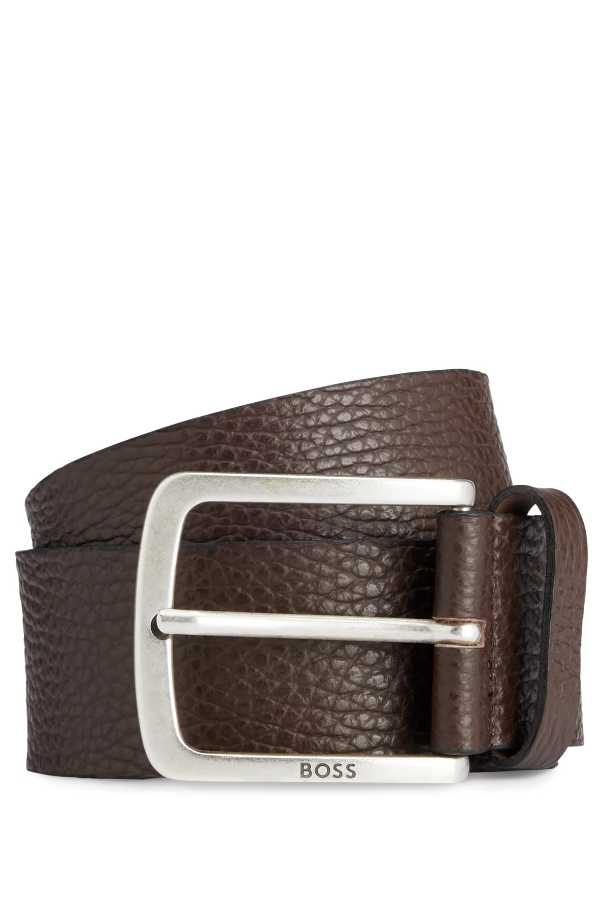 JOR GRAINED ITALIAN BELT