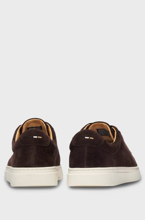 KIERAN SNEAKERS DARK BROWN SUEDE