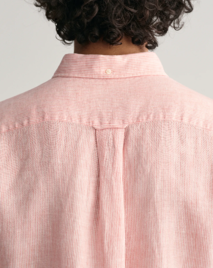 REGULAR LINEN STRIPE SS SHIRT SS24