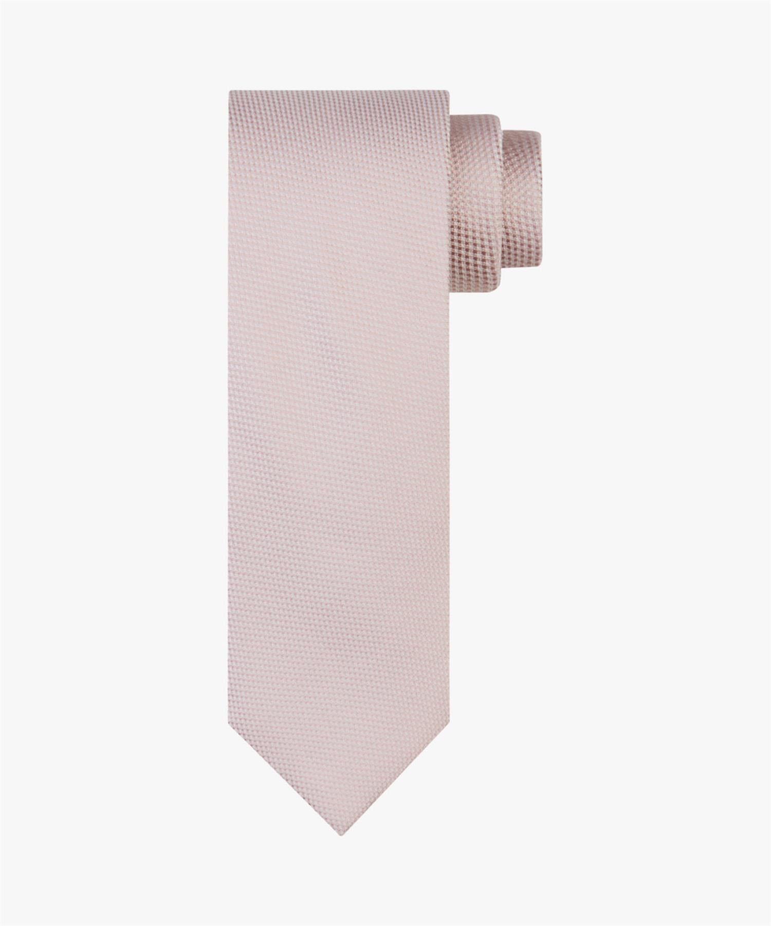 PINK SILK TIE FAUXUNI SS24