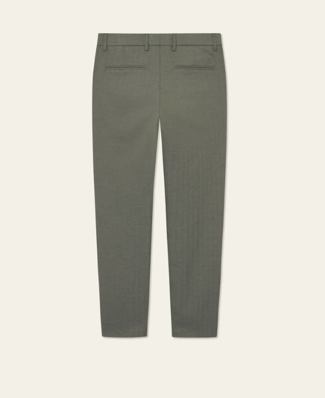 COMO REG HERRINGBONE SUIT PANTS SS25