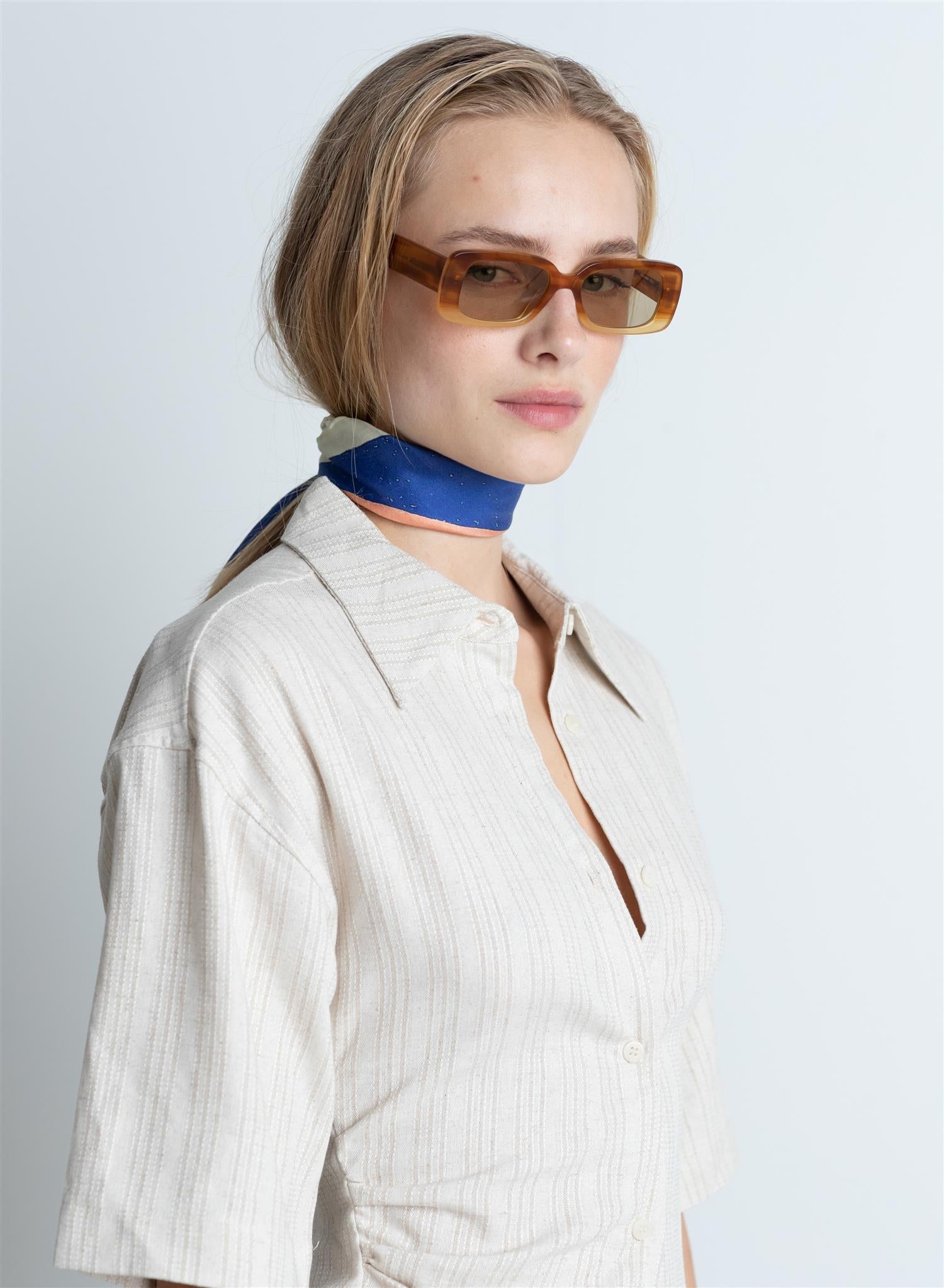 TUVA SHIRT SAND STRIPE