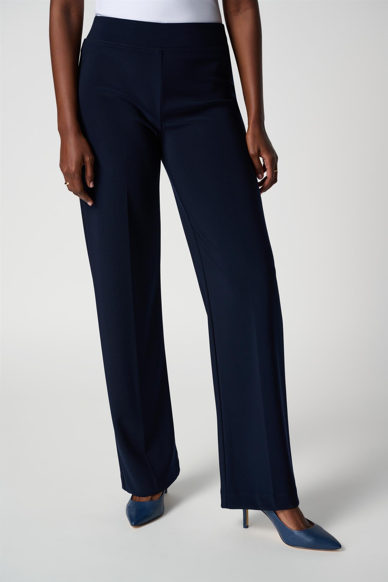 Classic Wide-Leg pant - Marine