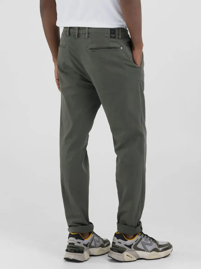 BENNI CHINOS 030 MILITARY GREEN