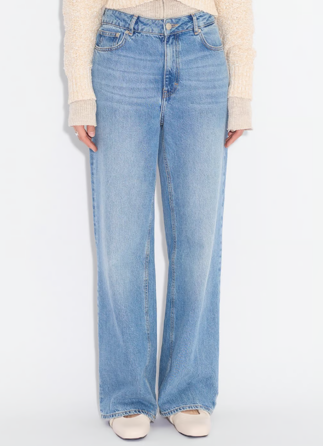 W WIDE JEANS-LT BLUE