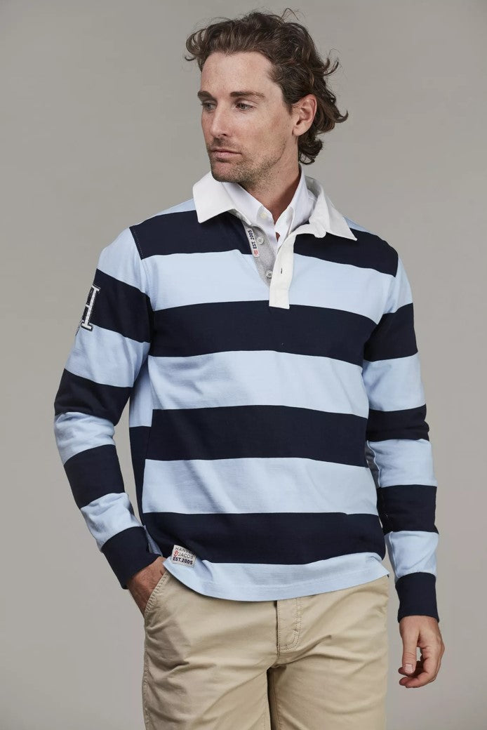 YD STRIPE RUGGER NAVY