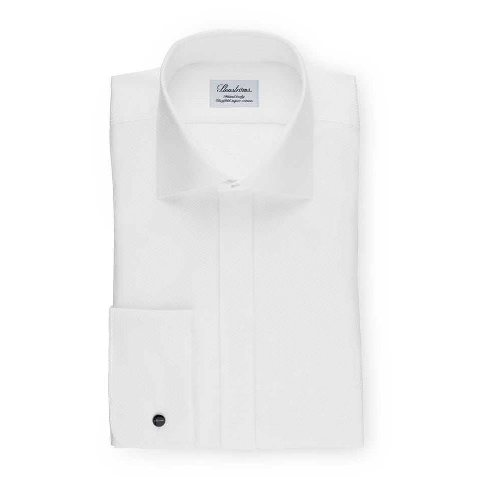 Evening twill shirt Fitted body