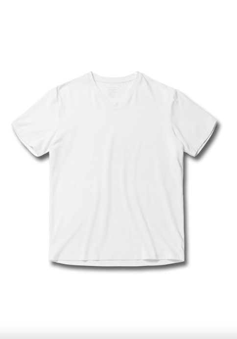 Bamboo/Cotton V-neck Tee