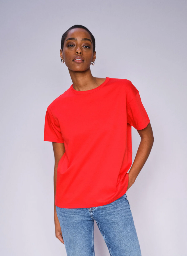 MMAina O-SS Tee-CHINESE RED