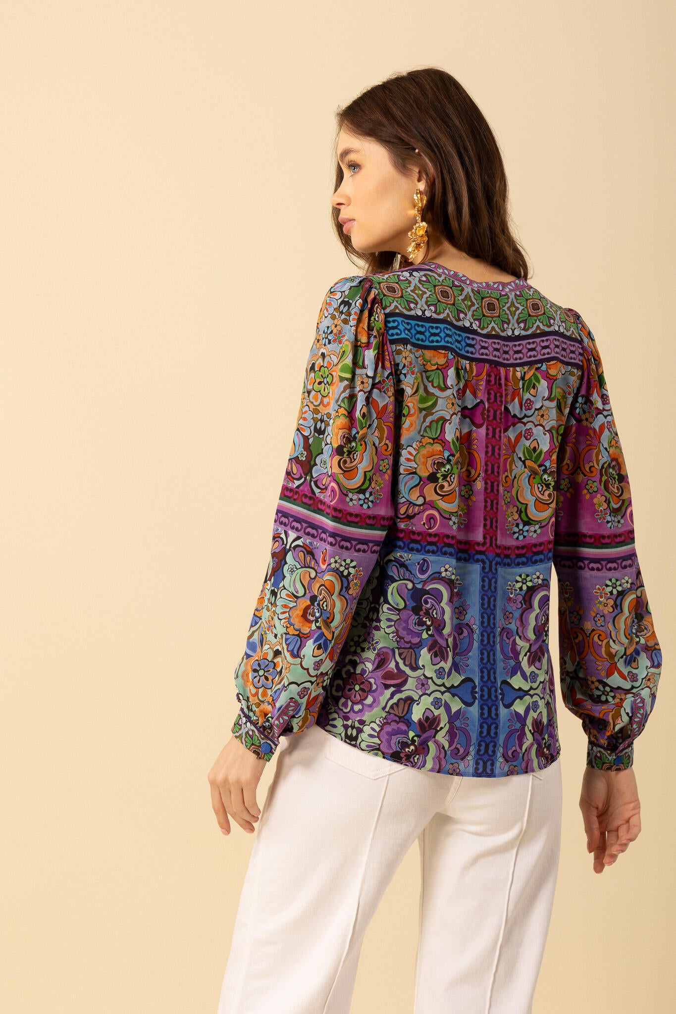 MIRA SILK BLOUSE