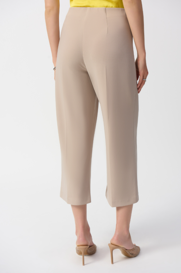 Silky knit Culotte Pull-On Pants