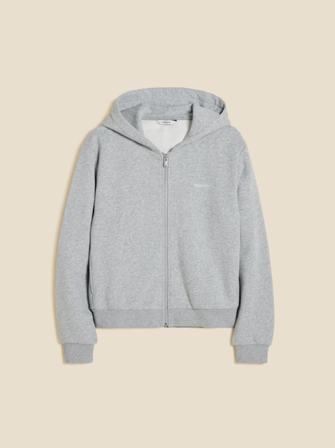 W Regular Zip Hoodie