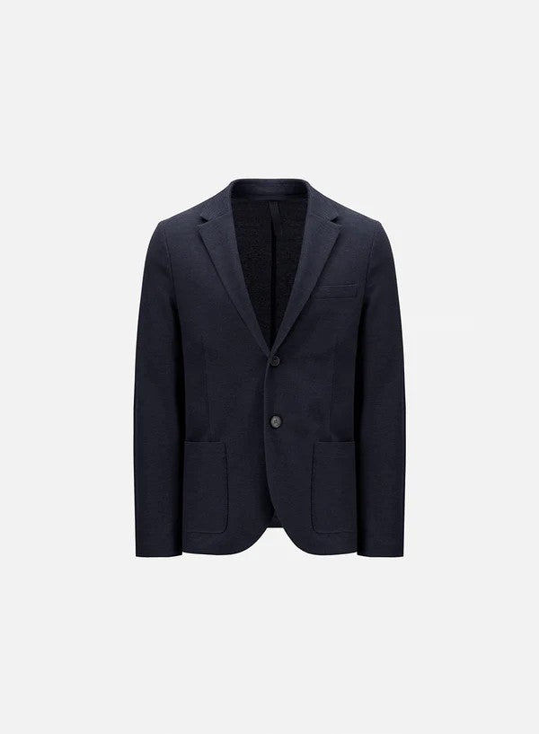 BLAZER HONEYCOMB CRAFTED WITH LORO PIANA FABRIC NAVY