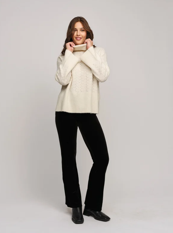 SARA WOOL SWEATER CREAM