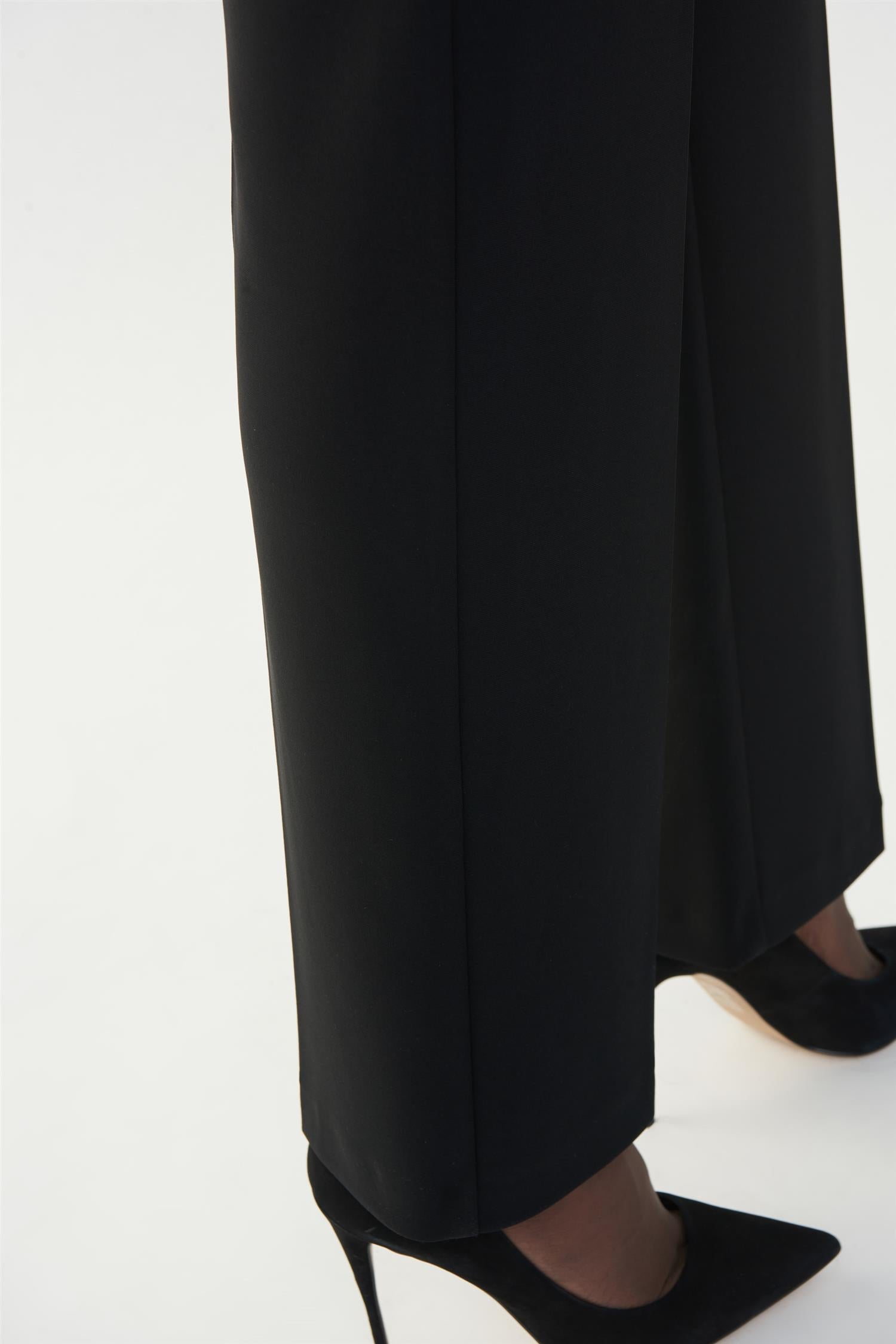 Classic Wide-Leg pant - Sort