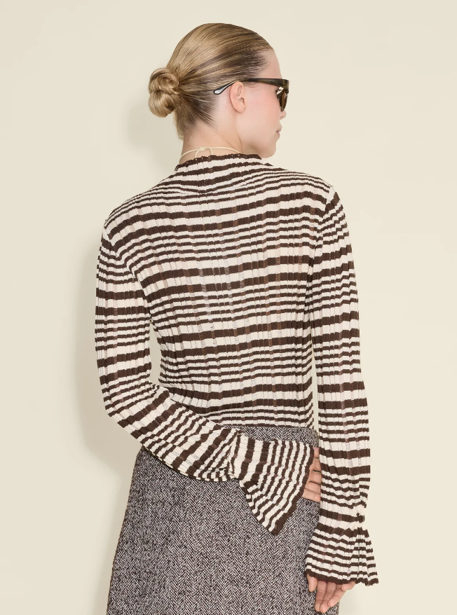 RIB STRIPE TURTLENECK AW24