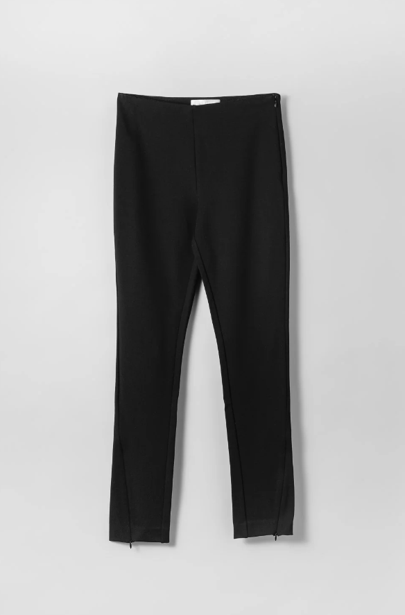 STRETCH ZIP LEGGINGS