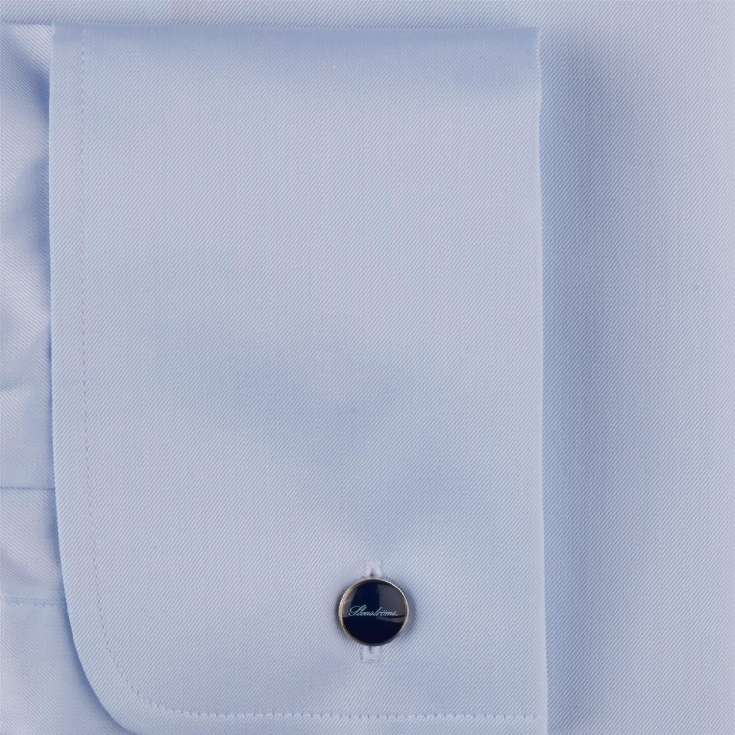 BLUE SHIRT FRENCH CUFF SLIM