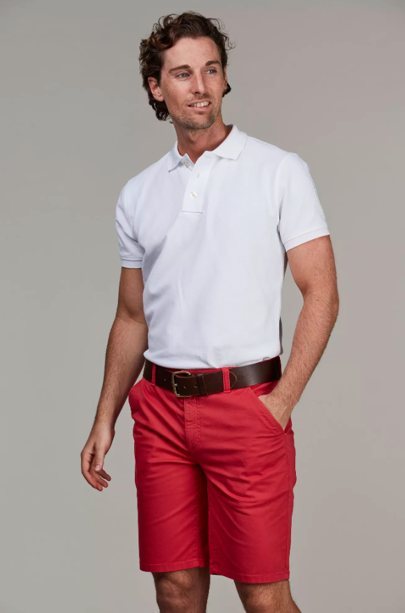 CLASSIC CHINO SHORTS SOFT RED