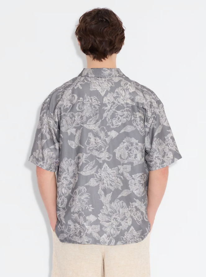 PERRY GREY MIX PRINT SHIRT