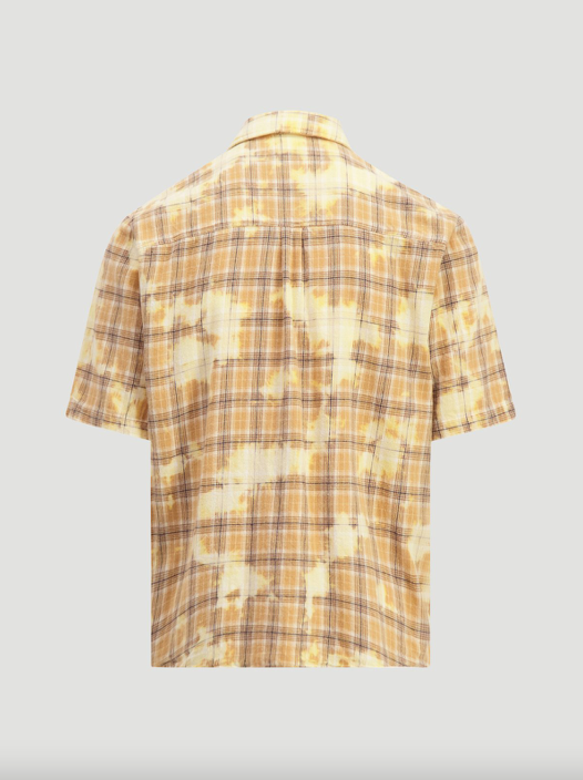 WIKI BLEACH CHECK SHIRT