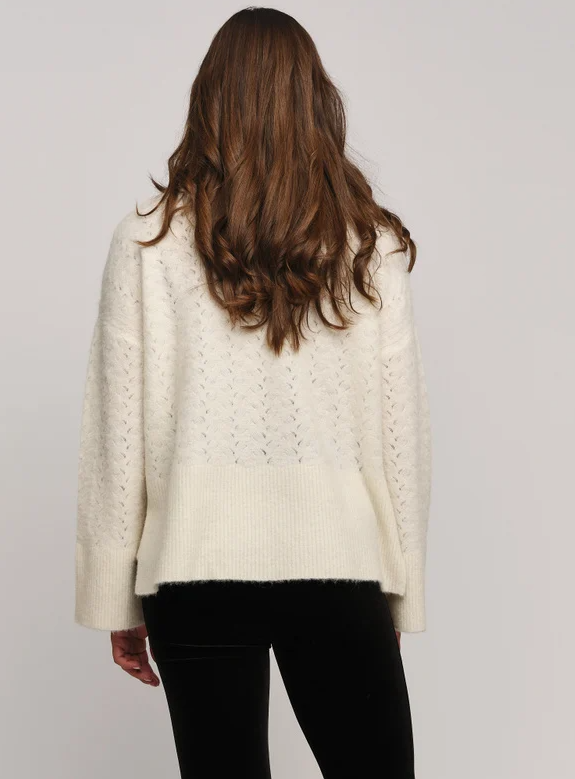 SARA WOOL SWEATER CREAM