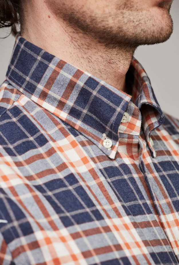 WOOLAND CHECK FLANEL SHIRT