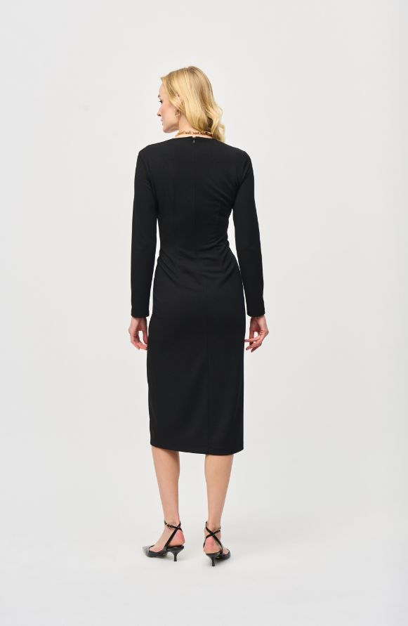 Scuba Crepe Sheath Dress