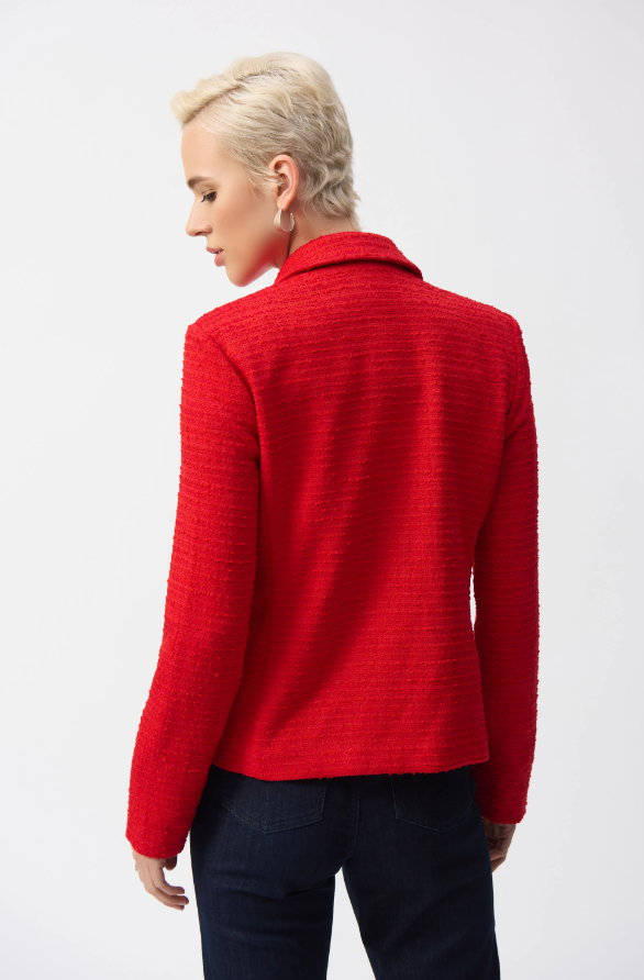 Bouclé Fitted Blazer