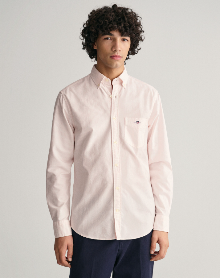 REG CLASSIC OXFORD BANKER SHIRT SS24