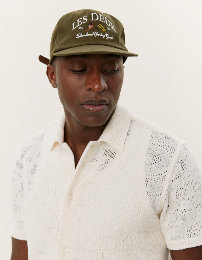 HECTOR LACE SS SHIRT IVORY